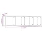 vidaXL Estantería/mueble de TV madera roble ahumado 143x30x36 cm vidaXL Estantería/mueble de TV madera roble ahumado 143x30x36 cm