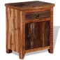 vidaXL Mesita de noche de madera acacia maciza reciclada vidaXL Mesita de noche de madera acacia maciza reciclada