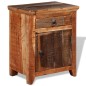 vidaXL Mesita de noche de madera acacia maciza reciclada vidaXL Mesita de noche de madera acacia maciza reciclada