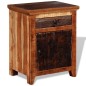 vidaXL Mesita de noche de madera acacia maciza reciclada vidaXL Mesita de noche de madera acacia maciza reciclada