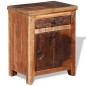 vidaXL Mesita de noche de madera acacia maciza reciclada vidaXL Mesita de noche de madera acacia maciza reciclada