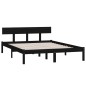 vidaXL Estructura cama madera pino pequeña doble blanca 120x190cm vidaXL Estructura cama madera pino pequeña doble blanca 120x190cm