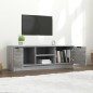 vidaXL Mueble de TV madera contrachapada gris Sonoma 102x35x36,5 cm