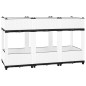 vidaXL Arriate polipropileno 120x40x71 cm
