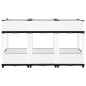 vidaXL Arriate polipropileno 120x40x71 cm