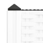 vidaXL Arriate polipropileno 120x40x71 cm