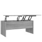 vidaXL Mesa de centro madera contrachapada gris Sonoma 102x50,5x46,5cm vidaXL Mesa de centro madera contrachapada gris Sonoma 102x50,5x46,5cm