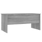 vidaXL Mesa de centro madera contrachapada gris Sonoma 102x50,5x46,5cm vidaXL Mesa de centro madera contrachapada gris Sonoma 102x50,5x46,5cm