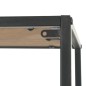 vidaXL Estantería de madera maciza de abeto y acero 90,5x35x180 cm vidaXL Estantería de madera maciza de abeto y acero 90,5x35x180 cm