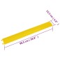 vidaXL Rampa protectora de cables de suelo 2 uds amarillo 98,5 cm vidaXL Rampa protectora de cables de suelo 2 uds amarillo 98,5 cm