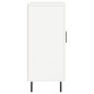 vidaXL Aparador de madera de ingeniería blanco 90x34x80 cm vidaXL Aparador de madera de ingeniería blanco 90x34x80 cm