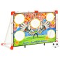 vidaXL Portería de fútbol infantil con pared de portería 120x51x77,5 cm vidaXL Portería de fútbol infantil con pared de portería 120x51x77,5 cm