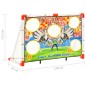 vidaXL Portería de fútbol infantil con pared de portería 120x51x77,5 cm vidaXL Portería de fútbol infantil con pared de portería 120x51x77,5 cm