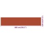 vidaXL Toldo para balcón HDPE naranja 120x600 cm vidaXL Toldo para balcón HDPE naranja 120x600 cm