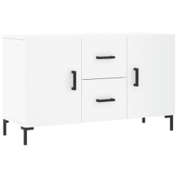 vidaXL Aparador de madera de ingeniería blanco 100x36x60 cm