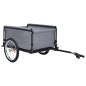 vidaXL Remolque para bicicletas negro y azul 65 kg vidaXL Remolque para bicicletas negro y azul 65 kg