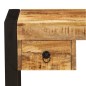 vidaXL Mesa de escritorio 2 cajones madera maciza mango 110x50x77 cm vidaXL Mesa de escritorio 2 cajones madera maciza mango 110x50x77 cm