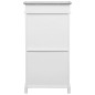 vidaXL Mueble zapatero de madera de Paulownia gris 50x28x98 cm vidaXL Mueble zapatero de madera de Paulownia gris 50x28x98 cm