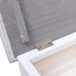 vidaXL Mueble zapatero de madera de Paulownia gris 50x28x98 cm vidaXL Mueble zapatero de madera de Paulownia gris 50x28x98 cm