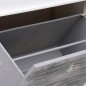 vidaXL Mueble zapatero de madera de Paulownia gris 50x28x98 cm vidaXL Mueble zapatero de madera de Paulownia gris 50x28x98 cm