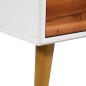 vidaXL Mesa de centro de madera de acacia maciza 90x50x40 cm vidaXL Mesa de centro de madera de acacia maciza 90x50x40 cm