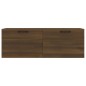 vidaXL Armario pared madera contrachapada marrón roble 100x36,5x35 cm vidaXL Armario pared madera contrachapada marrón roble 100x36,5x35 cm