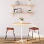 vidaXL Taburetes de bar Gavin 2 uds madera mango maciza 45x38x53 cm vidaXL Taburetes de bar Gavin 2 uds madera mango maciza 45x38x53 cm