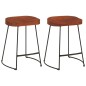 vidaXL Taburetes de bar Gavin 2 uds madera mango maciza 45x38x53 cm vidaXL Taburetes de bar Gavin 2 uds madera mango maciza 45x38x53 cm