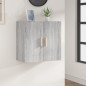 vidaXL Armario de pared madera contrachapada gris Sonoma 60x30x60 cm vidaXL Armario de pared madera contrachapada gris Sonoma 60x30x60 cm