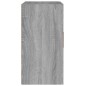 vidaXL Armario de pared madera contrachapada gris Sonoma 60x30x60 cm vidaXL Armario de pared madera contrachapada gris Sonoma 60x30x60 cm