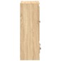 vidaXL Aparador de madera contrachapada roble Sonoma 60x35,5x103,5 cm vidaXL Aparador de madera contrachapada roble Sonoma 60x35,5x103,5 cm