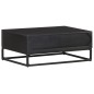 vidaXL Mesa de centro de madera maciza de mango 90x60x35 cm vidaXL Mesa de centro de madera maciza de mango 90x60x35 cm