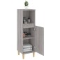 vidaXL Armario de baño madera contrachapada gris Sonoma 30x30x100 cm vidaXL Armario de baño madera contrachapada gris Sonoma 30x30x100 cm