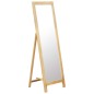 vidaXL Espejo de pie 48x46,5x150 cm madera maciza de roble vidaXL Espejo de pie 48x46,5x150 cm madera maciza de roble