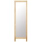 vidaXL Espejo de pie 48x46,5x150 cm madera maciza de roble vidaXL Espejo de pie 48x46,5x150 cm madera maciza de roble
