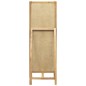 vidaXL Espejo de pie 48x46,5x150 cm madera maciza de roble vidaXL Espejo de pie 48x46,5x150 cm madera maciza de roble
