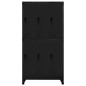 vidaXL Taquilla de acero negro 90x45x180 cm vidaXL Taquilla de acero negro 90x45x180 cm