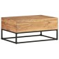 vidaXL Mesa de centro de madera maciza de acacia 90x60x40 cm vidaXL Mesa de centro de madera maciza de acacia 90x60x40 cm