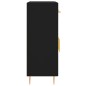 vidaXL Aparador de madera de ingeniería negro 69,5x34x90 cm vidaXL Aparador de madera de ingeniería negro 69,5x34x90 cm