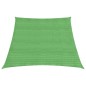 vidaXL Toldo de vela HDPE verde claro 160 g/m² 3/4x2 m vidaXL Toldo de vela HDPE verde claro 160 g/m² 3/4x2 m