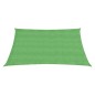 vidaXL Toldo de vela HDPE verde claro 160 g/m² 3/4x2 m vidaXL Toldo de vela HDPE verde claro 160 g/m² 3/4x2 m