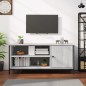 vidaXL Mueble de TV madera contrachapada gris Sonoma 100x40x45 cm