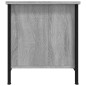 vidaXL Mueble de TV madera contrachapada gris Sonoma 100x40x45 cm