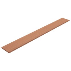 vidaXL Tableros de valla de repuesto 9 uds WPC marrón 170 cm