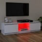 vidaXL Mueble para TV con luces LED blanco 120x30x35,5 cm vidaXL Mueble para TV con luces LED blanco 120x30x35,5 cm
