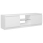 vidaXL Mueble para TV con luces LED blanco 120x30x35,5 cm vidaXL Mueble para TV con luces LED blanco 120x30x35,5 cm