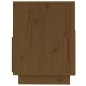 vidaXL Mueble de TV madera maciza de pino marrón miel 140x37x50 cm vidaXL Mueble de TV madera maciza de pino marrón miel 140x37x50 cm