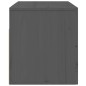 vidaXL Mesita de noche de pared gris 50x36x40 cm vidaXL Mesita de noche de pared gris 50x36x40 cm