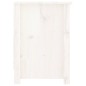 vidaXL Mueble para TV de madera maciza de pino blanco 103x36,5x52 cm