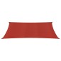 vidaXL Toldo de vela rojo HDPE 160 g/m² 3,5x4,5 m vidaXL Toldo de vela rojo HDPE 160 g/m² 3,5x4,5 m